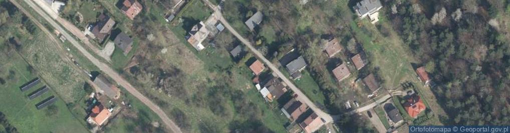 Zdjęcie satelitarne Modrzewiowa ul.