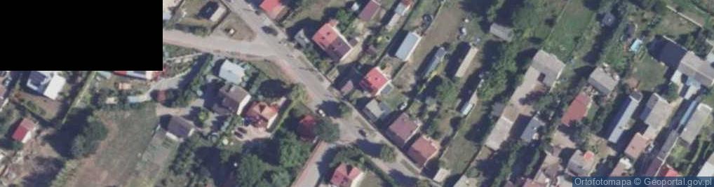 Zdjęcie satelitarne Most Kopański most.