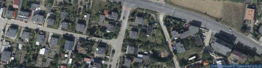 Zdjęcie satelitarne Moniuszki Stanisława ul.