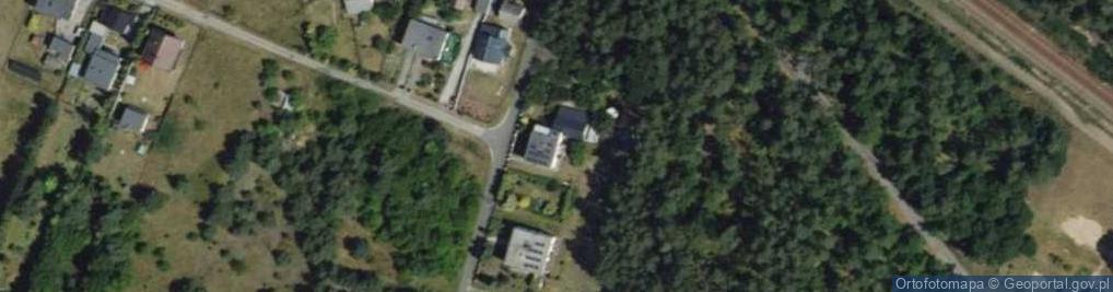 Zdjęcie satelitarne Modrzewiowa ul.