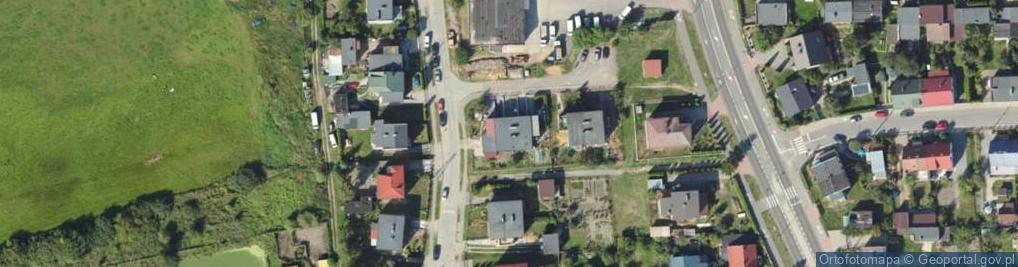 Zdjęcie satelitarne Mokra ul.