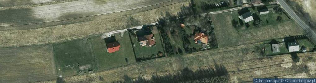 Zdjęcie satelitarne Modrzewiowa ul.