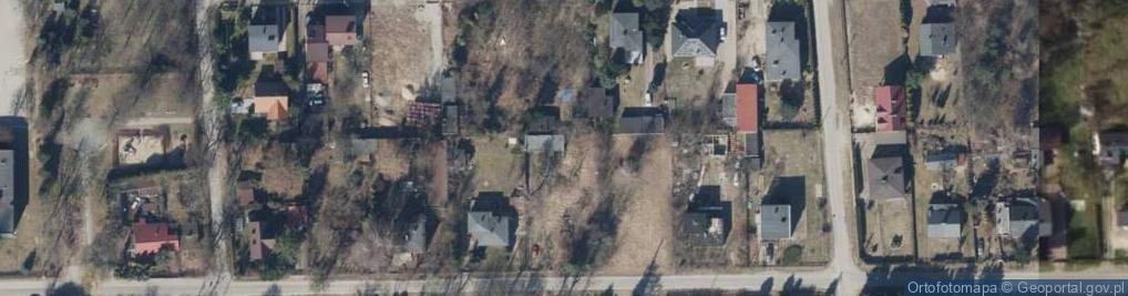 Zdjęcie satelitarne Modrzewiowa ul.
