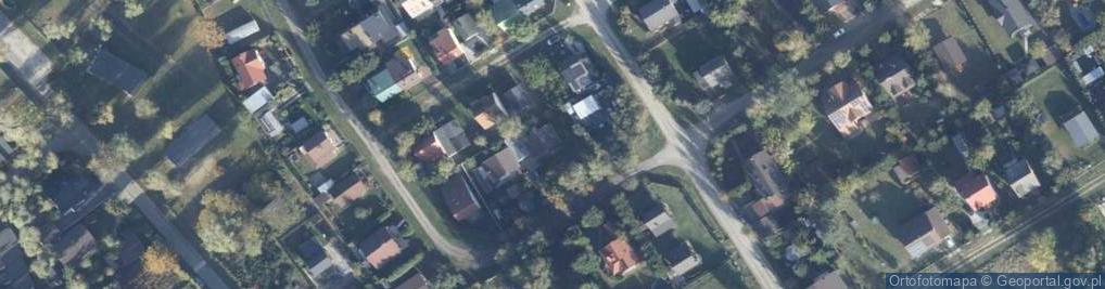 Zdjęcie satelitarne Modrzewiowa ul.