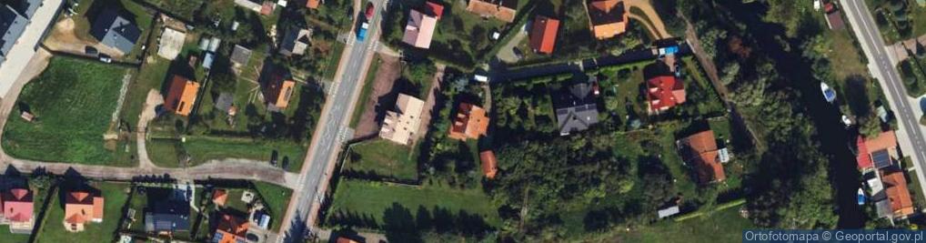 Zdjęcie satelitarne Morska ul.