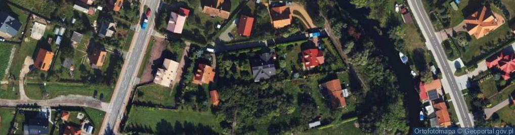 Zdjęcie satelitarne Morska ul.