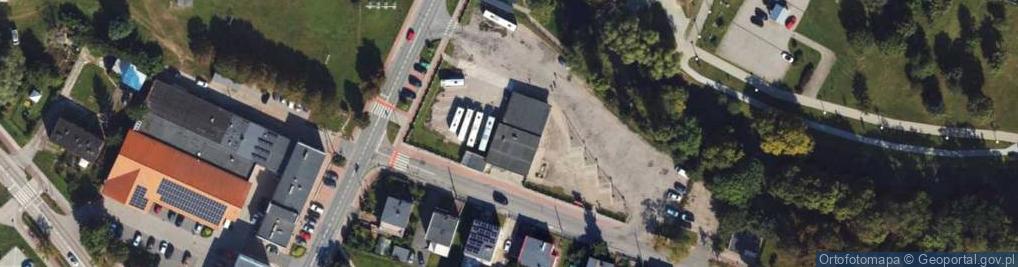 Zdjęcie satelitarne Morska ul.