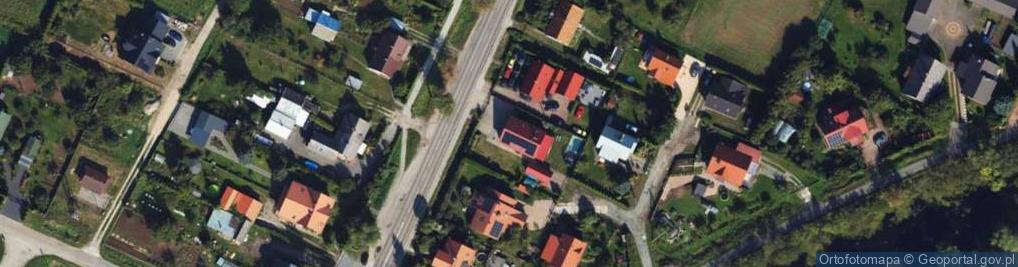 Zdjęcie satelitarne Morska ul.