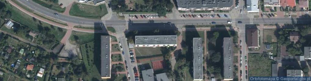 Zdjęcie satelitarne Modlińska ul.