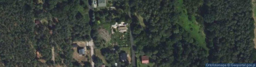 Zdjęcie satelitarne Modrzewiowa ul.