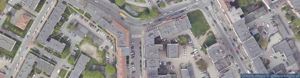 Zdjęcie satelitarne Moniuszki Stanisława ul.