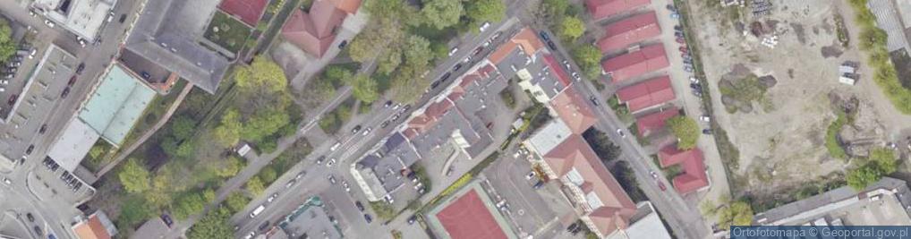 Zdjęcie satelitarne Moniuszki Stanisława ul.