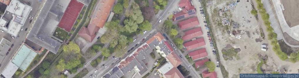 Zdjęcie satelitarne Moniuszki Stanisława ul.