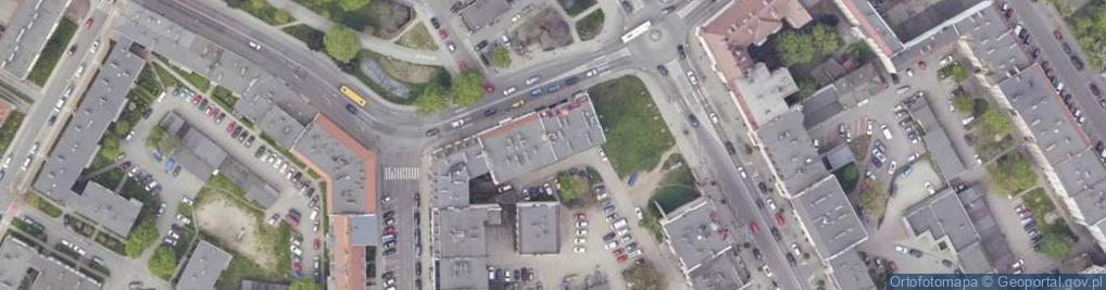 Zdjęcie satelitarne Moniuszki Stanisława ul.