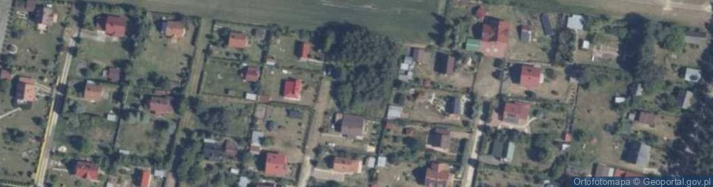 Zdjęcie satelitarne Modrzewiowa ul.