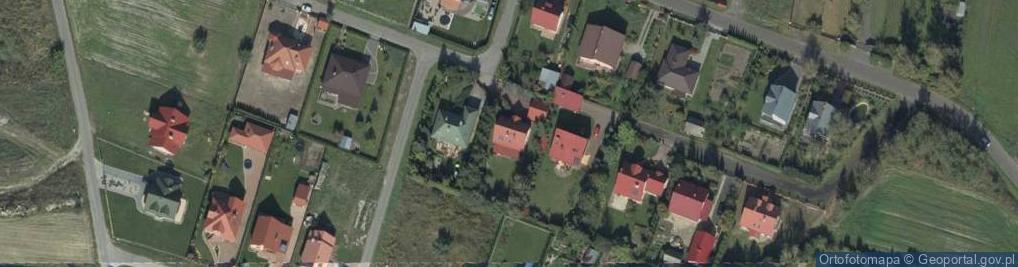 Zdjęcie satelitarne Modrzewiowa ul.