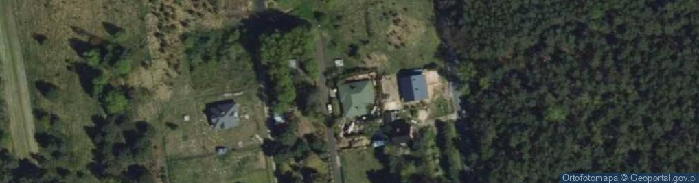 Zdjęcie satelitarne Modrzewiowa ul.