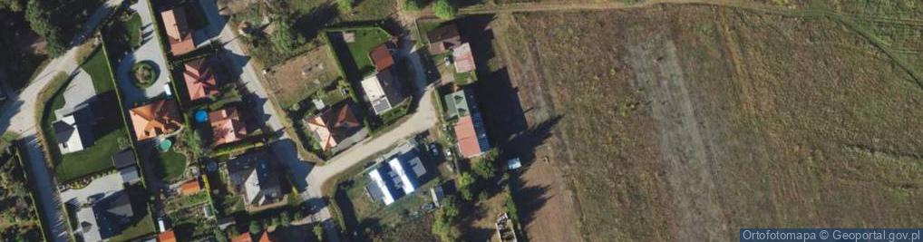 Zdjęcie satelitarne Modrzewiowa ul.