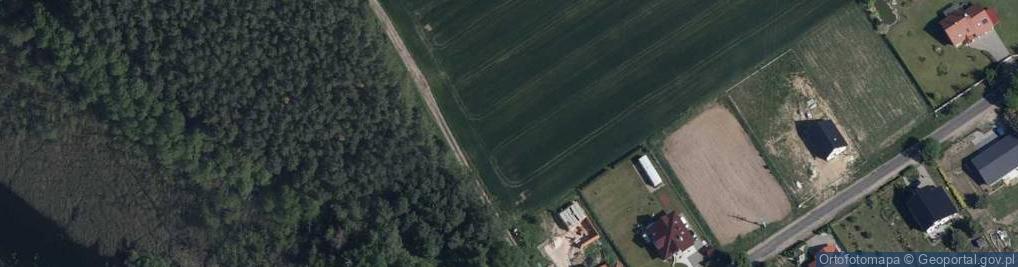 Zdjęcie satelitarne Modrzewiowa ul.