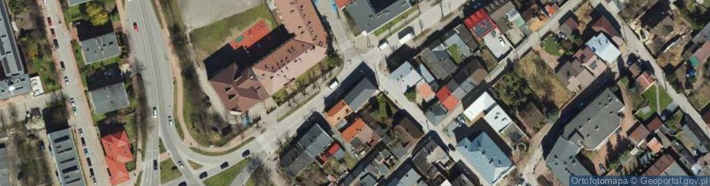 Zdjęcie satelitarne Moniuszki Stanisława ul.