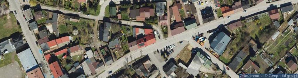 Zdjęcie satelitarne Moniuszki Stanisława ul.