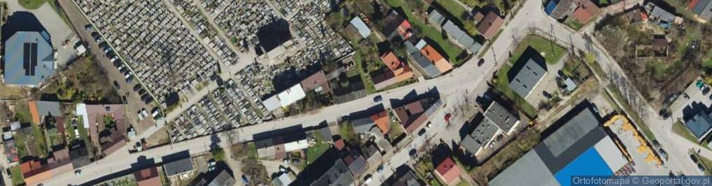Zdjęcie satelitarne Moniuszki Stanisława ul.