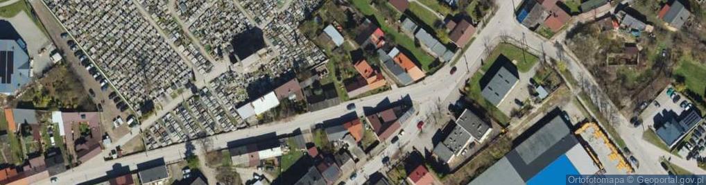 Zdjęcie satelitarne Moniuszki Stanisława ul.