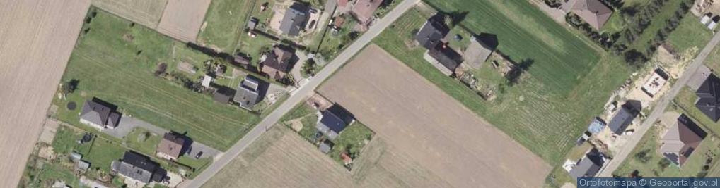 Zdjęcie satelitarne Modrzewiowa ul.
