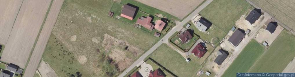 Zdjęcie satelitarne Modrzewiowa ul.