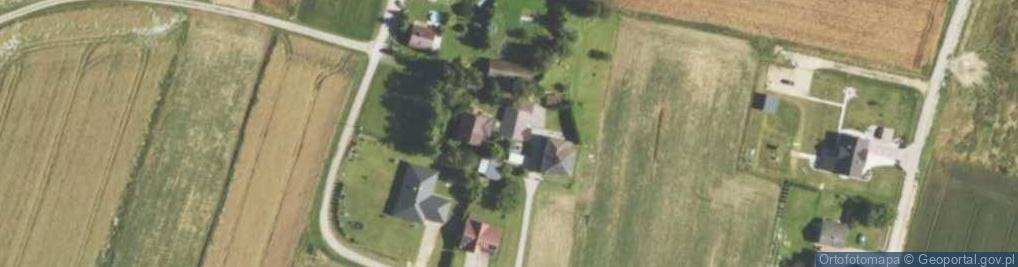 Zdjęcie satelitarne Modrzewiowa ul.