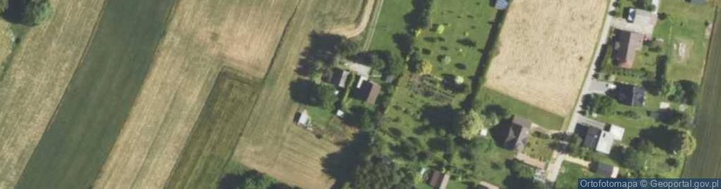 Zdjęcie satelitarne Modrzewiowa ul.