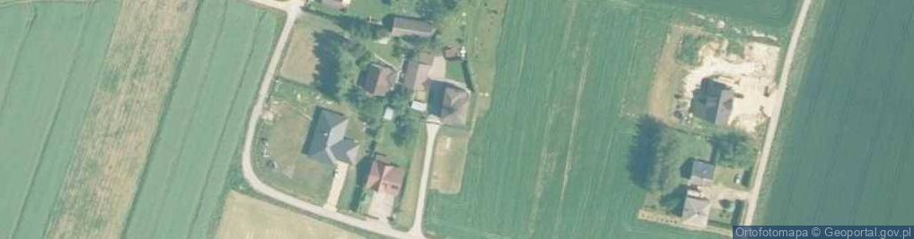 Zdjęcie satelitarne Modrzewiowa ul.
