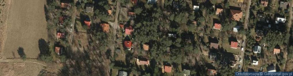 Zdjęcie satelitarne Modrzewiowa ul.