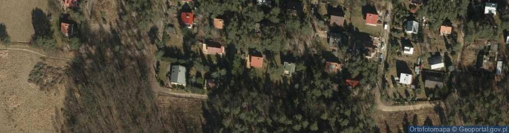 Zdjęcie satelitarne Modrzewiowa ul.