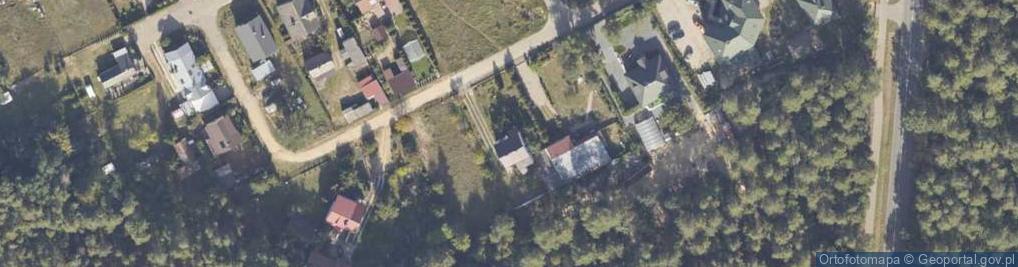 Zdjęcie satelitarne Modrzewiowa ul.