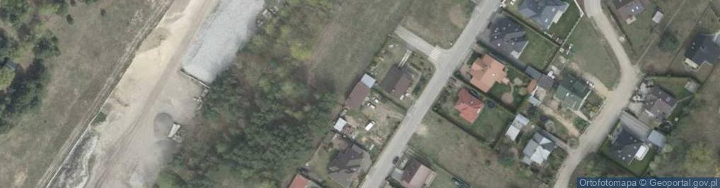 Zdjęcie satelitarne Modra ul.