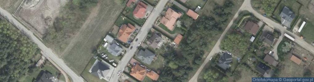 Zdjęcie satelitarne Modra ul.