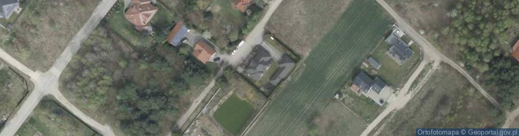 Zdjęcie satelitarne Modrzewiowa ul.