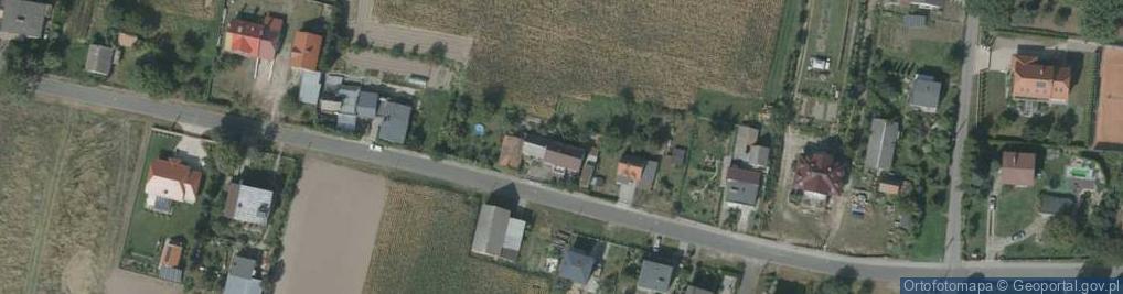 Zdjęcie satelitarne Modrzewiowa ul.