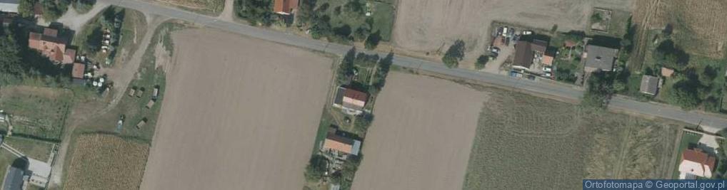 Zdjęcie satelitarne Modrzewiowa ul.