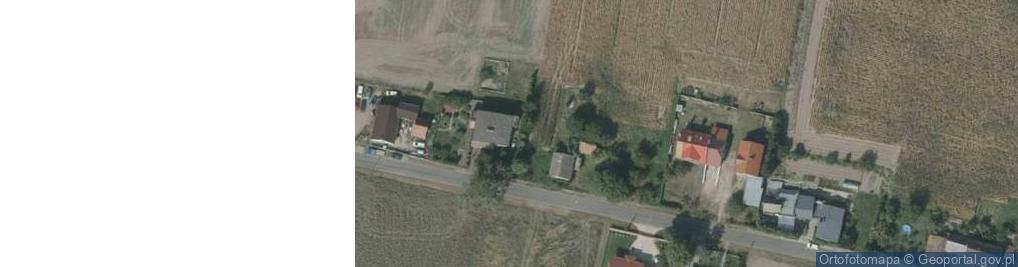 Zdjęcie satelitarne Modrzewiowa ul.