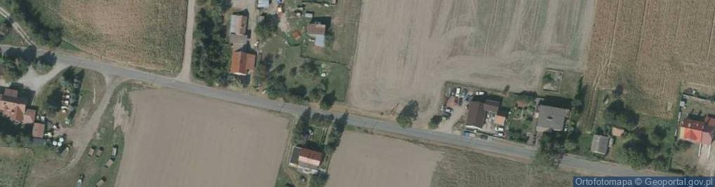 Zdjęcie satelitarne Modrzewiowa ul.