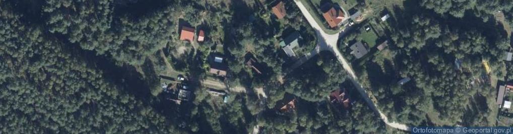 Zdjęcie satelitarne Modrzewiowa ul.