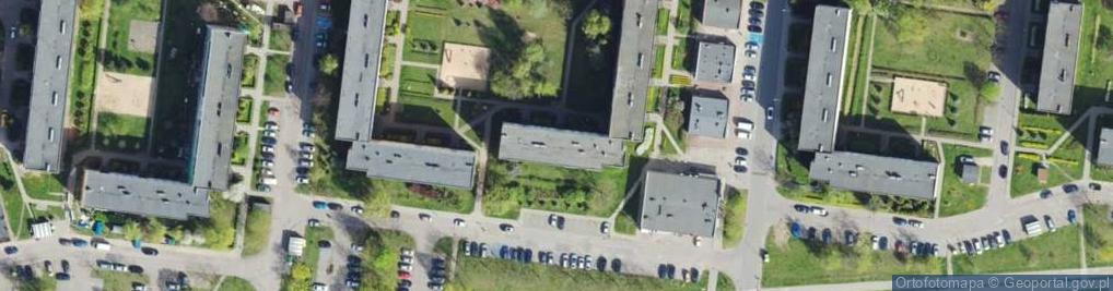 Zdjęcie satelitarne Mokra ul.