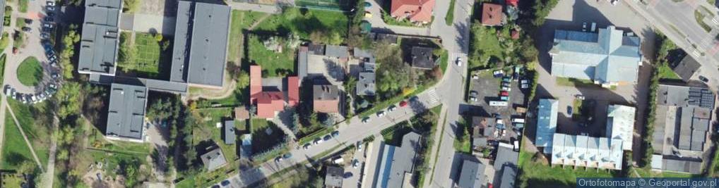 Zdjęcie satelitarne Mokra ul.