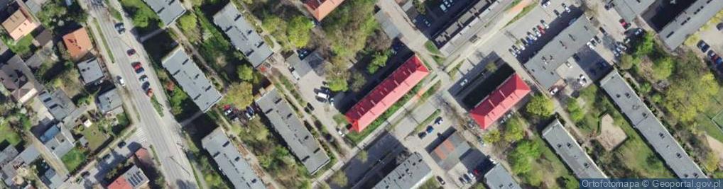 Zdjęcie satelitarne Moniuszki Stanisława ul.