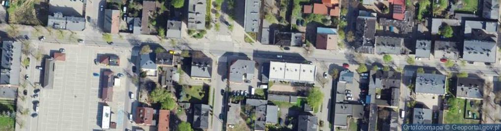 Zdjęcie satelitarne Moniuszki Stanisława ul.