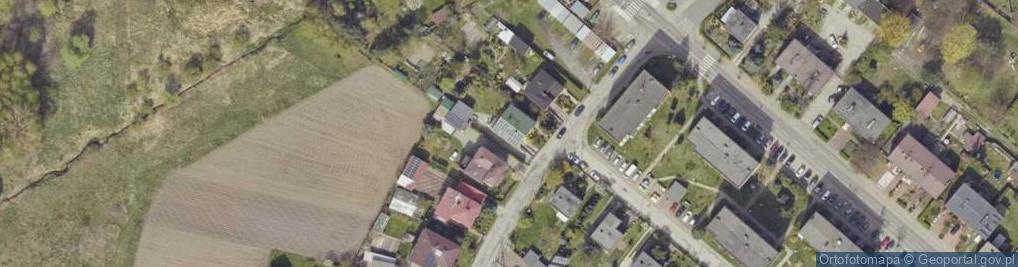 Zdjęcie satelitarne Moniuszki Stanisława ul.