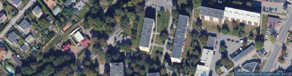 Zdjęcie satelitarne Mogileńska ul.