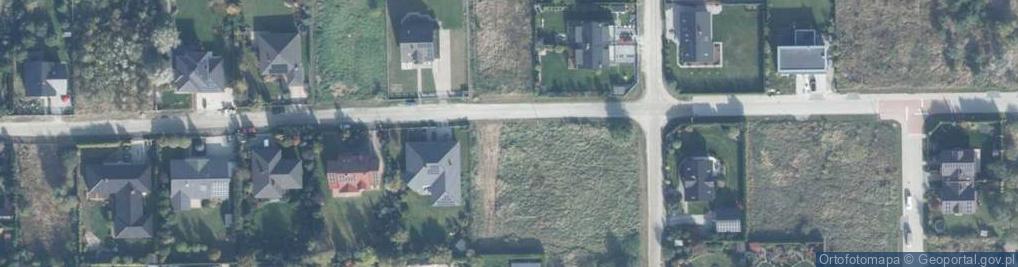 Zdjęcie satelitarne Modrzewiowa ul.